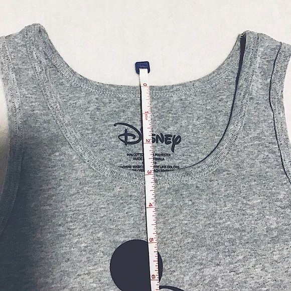 Disney Mickey Mouse Graphic Print Knit Tank Top Size S/ NWOT - Picture 11 of 12